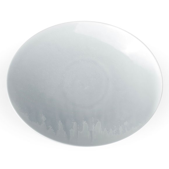 VERLO PERLA Talerz owalny głęboki półmis 30x25 cm, perłowy