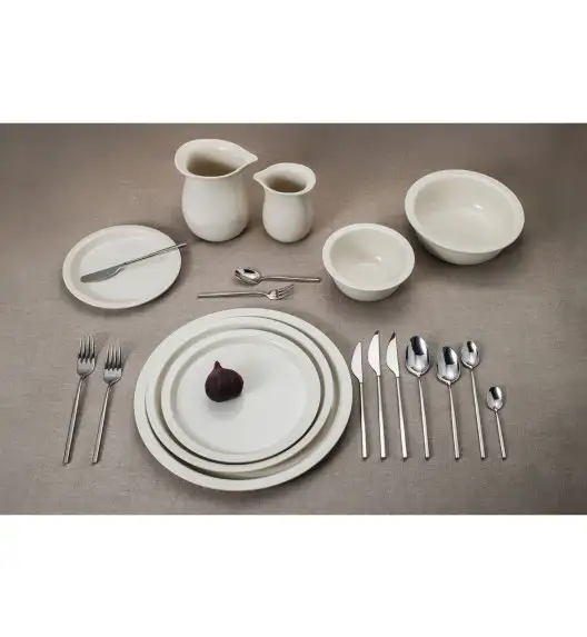 VERLO MILKWOOD Talerz płaski deserowy 18 cm, kość słoniowa