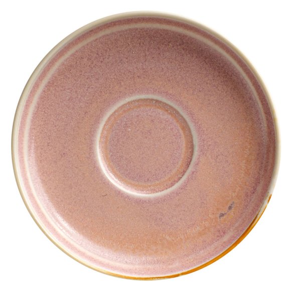 VERLO RUSTIC REBORN Spodek pod filiżankę 12 cm, różowy