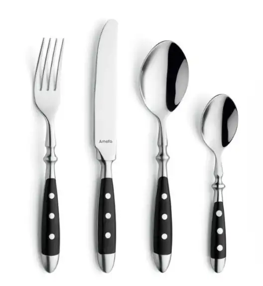 AMEFA COUNTRY Sztućce UE Komplet 24 el dla 6 osób luzem - stal 18/0