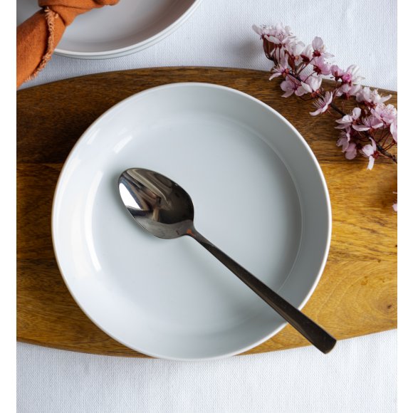 LUBIANA ANKARA | Serwis obiadowy 36 el dla 12 osób | biała porcelana  