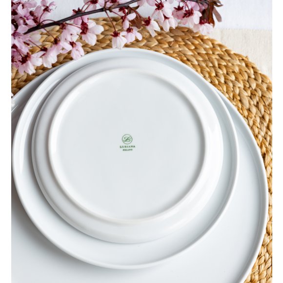 LUBIANA ANKARA | Serwis obiadowy 36 el dla 12 osób | biała porcelana  