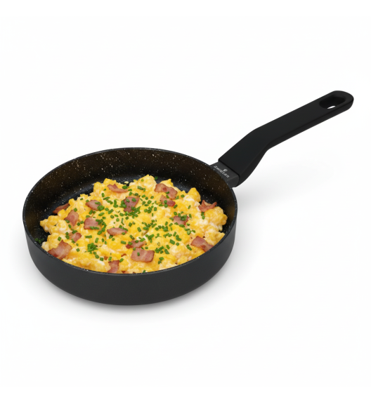 ZWIEGER VERON Patelnia 24 cm + Pokrywka szklana Tadar