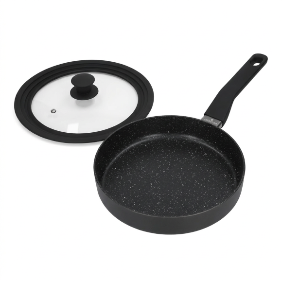 ZWIEGER VERON Patelnia 20 cm + Pokrywka uniwersalna Tadar