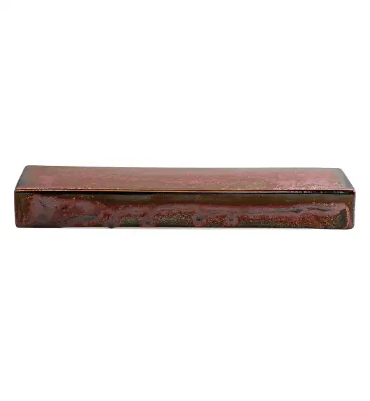 VERLO FLAME Półmis panel 30,5x7,5 cm prostokątny, ceglasty