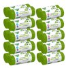 FORTE+ Komplet 10x Worki na śmieci 35 L | 15 szt. + 10x Worki na śmieci 60 L | 10 szt. / LDPE / z taśmą i przetłoczeniami / zapach limonka