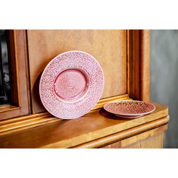 VERLO AMOUR Talerz płaski 20,3 cm, czerwony