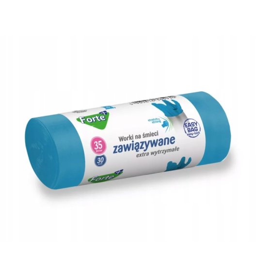 FORTE+ EASY-BAG Worki na śmieci 35 L / 30 szt. / zawiązywane