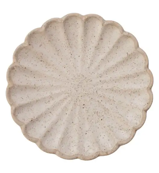 VERLO LESS Talerz płaski 10 cm, beżowy