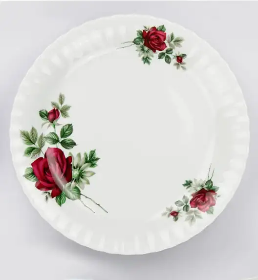 WYPRZEDAŻ! CHODZIEŻ IWONA B826 Komplet 6 talerzy: 3 TALERZY DESEROWYCH I 3 TALERZY GŁĘBOKICH 