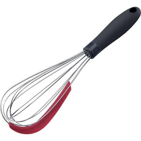 WESTMARK Trzepaczka ze skrobakiem 30 cm, stal nierdzewna + silikon