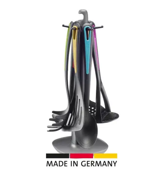 WESTMARK GENTLE Przybory kuchenne zestaw na stojaku / 7 el. kolorowy