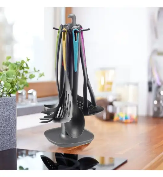 WESTMARK GENTLE Przybory kuchenne zestaw na stojaku / 7 el. kolorowy