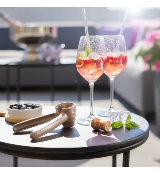 WESTMARK Dziadek do orzechów i szczypce do korków 2w1 / szampański