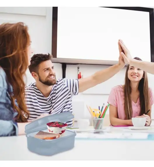 WESTMARK MAXI Pojemnik na przekąski lunchbox 935 ml, niebieski