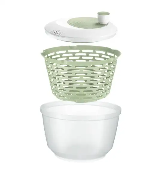 WESTMARK SPINDERELLA Wirówka do sałaty 4,4 l antypoślizgowa miętowo-zielona