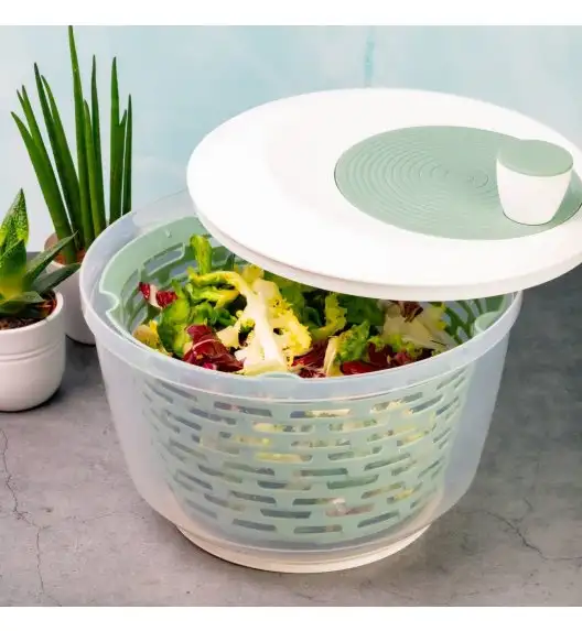 WESTMARK SPINDERELLA Wirówka do sałaty 4,4 l antypoślizgowa miętowo-zielona