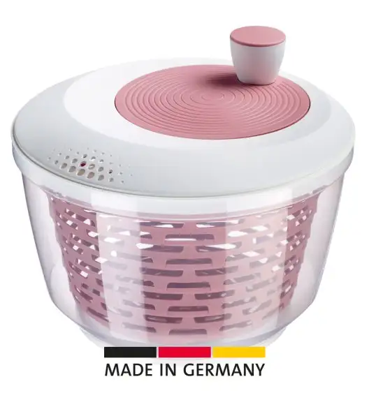 WESTMARK SPINDERELLA Wirówka do sałaty 4,4 l antypoślizgowa, różowa