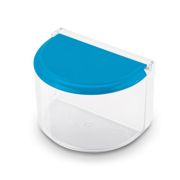 TADAR | GREAT PLASTIC Pojemnik na produkty sypkie i suche 14x10x9,5 cm | niebieski