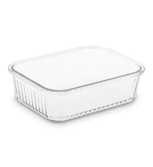 KONIGHOFFER PINSTRIP POJEMNIK BOROKRZEMOWY 1500ML Z POKRYWĄ / PROSTOKĄTNY