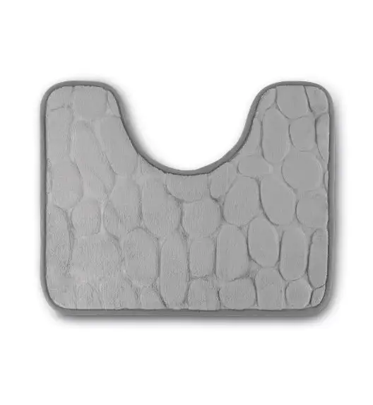 TADAR DYWANIKI ŁAZIENKOWE KPL.2 SZT. 40x60+ 50x40CM JASNO SZARE