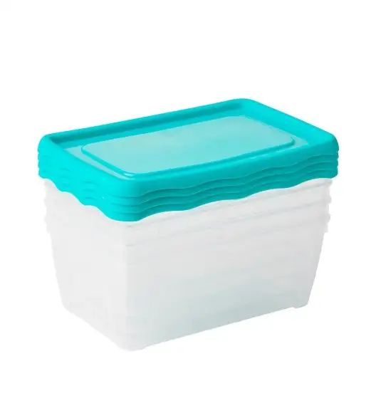 TADAR | HEGA KPL.4 POJEMNIKÓW PRACTIC 1,0 L MIX KOLORÓW