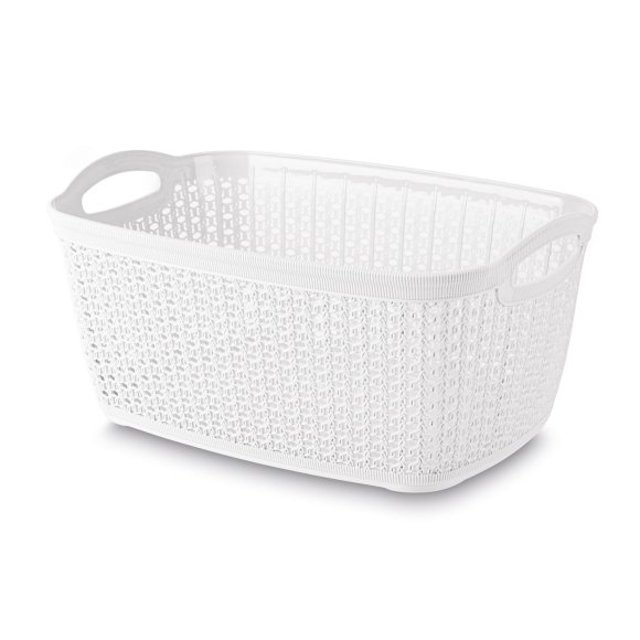 TADAR | MISS COLLECTION KOSZYK MANON 34x53x24,5 CM BIAŁY 28 L