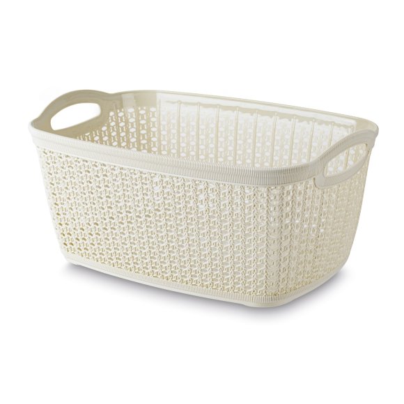 TADAR | MISS COLLECTION KOSZYK MANON 34x53x24,5 CM KREMOWY 28 L