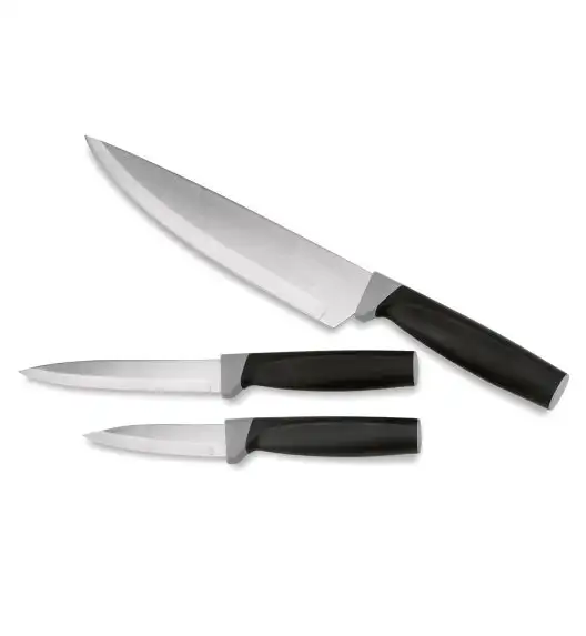 TADAR KPL.3 NOŻY 20/12,5/8,5 CM + NOŻYCZKI