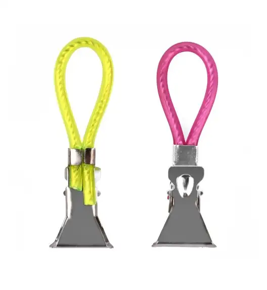 TADAR KPL.5 METALOWYCH KLIPSÓW ŻABEK NA RĘCZNIKI/ŚCIERKI 4,6x1,2 CM