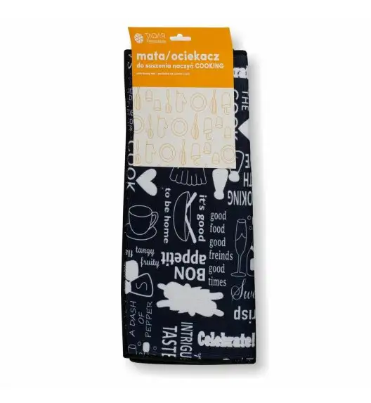 TADAR MATA/OCIEKACZ DO SUSZENIA NACZYŃ COOKING 38x50 CM