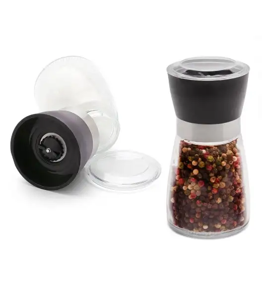 TADAR MŁYNEK RĘCZNY DO PIEPRZU I SOLI 170 ML CZARNY