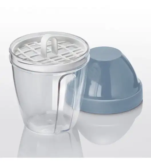 WESTMARK MIX-EGG Kubek do mieszania shaker 0,25 l, niebieski