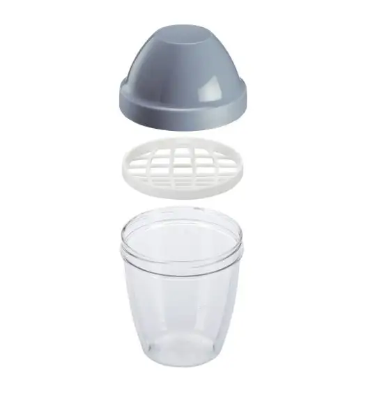 WESTMARK MIX-EGG Kubek do mieszania shaker 0,25 l, niebieski