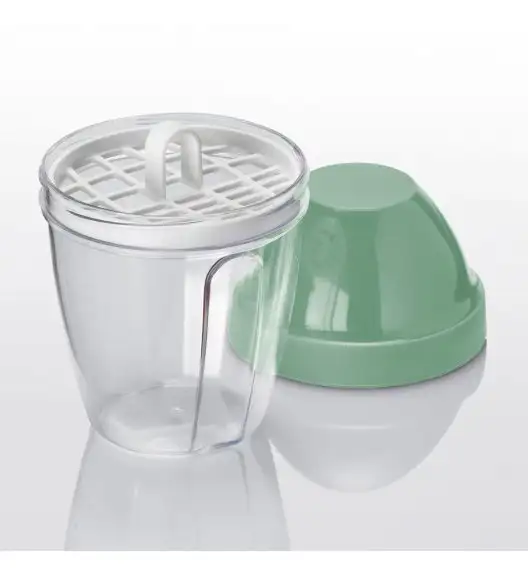 WESTMARK MIX-EGG Kubek do mieszania shaker 0,25 l, miętowo-zielony