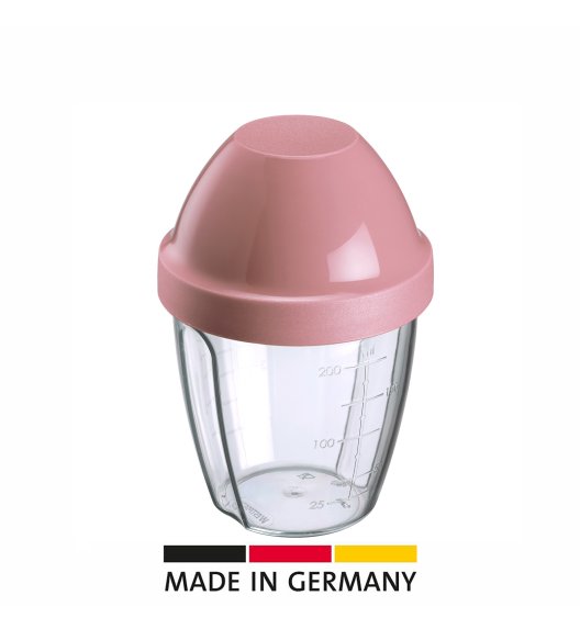 WESTMARK MIX-EGG Kubek do mieszania shaker 0,25 l, różowy