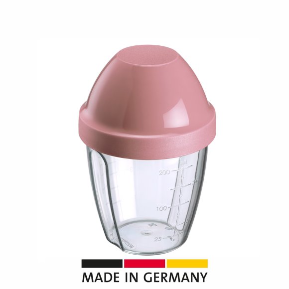 WESTMARK MIX-EGG Kubek do mieszania shaker 0,25 l, różowy