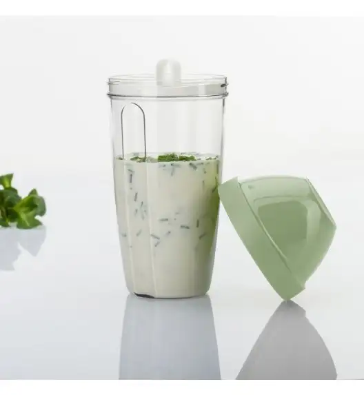 WESTMARK MAXI Kubek do mieszania shaker 0,5 l miętowo-zielony