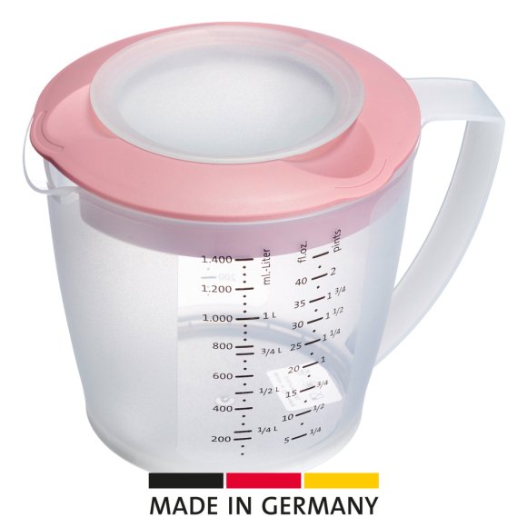 WESTMARK HELENA Dzbanek do miksowania z pokrywką 1.4 L różowy