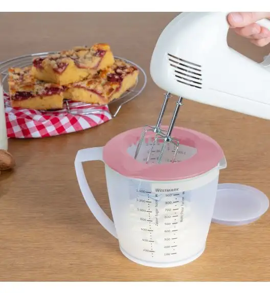 WESTMARK HELENA Dzbanek do miksowania z pokrywką 1.4 L różowy