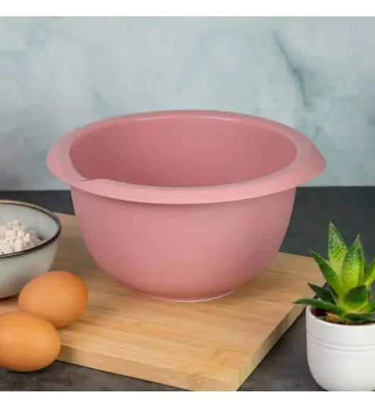 WESTMARK Miska do mieszania bez pokrywy, 2,5 l, różowa