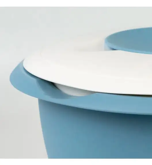 WESTMARK Miska do mieszania z dwuczęściową pokrywką, 2,5 l, niebieski/biały