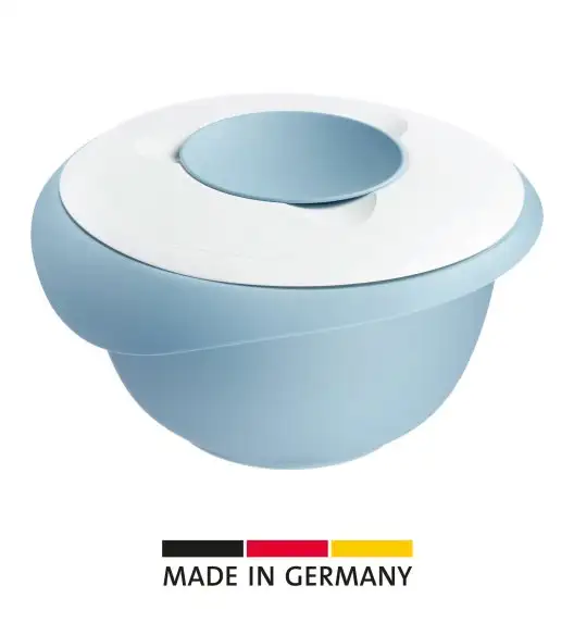 WESTMARK Miska do mieszania z dwuczęściową pokrywką, 2,5 l, niebieski/biały