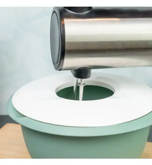 WESTMARK Miska do mieszania z dwuczęściową pokrywką, 2,5 l, miętowa zieleń/biały