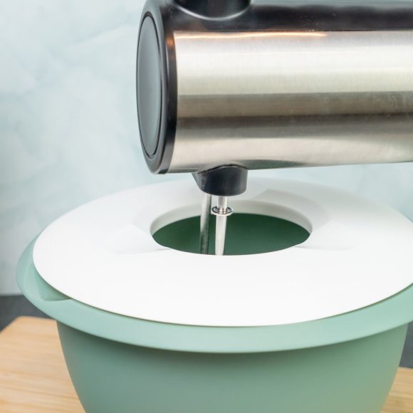 WESTMARK Miska do mieszania z dwuczęściową pokrywką, 2,5 l, miętowa zieleń/biały