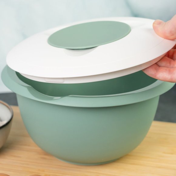 WESTMARK Miska do mieszania z dwuczęściową pokrywką, 2,5 l, miętowa zieleń/biały
