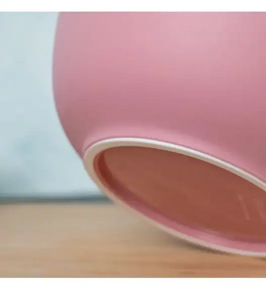 WESTMARK Miska do mieszania z dwuczęściową pokrywką, 2,5 l, rózowy/biały