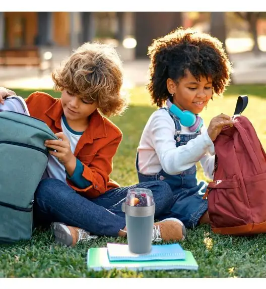 WESTMARK Kubek na musli płatki jogurt owoce 700 ml niebieski