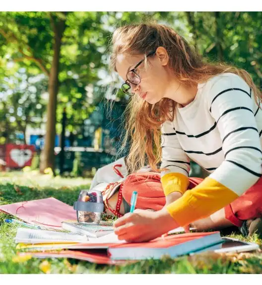WESTMARK MINI Pocketbox pojemnik na przekąski 400 ml niebieski
