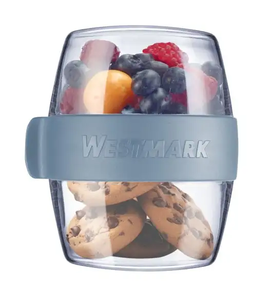 WESTMARK MINI Pocketbox pojemnik na przekąski 400 ml niebieski